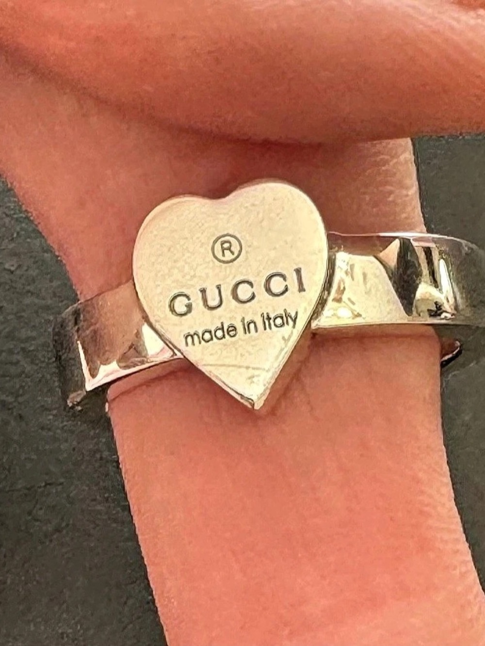Gucci Trademark Heart Ring